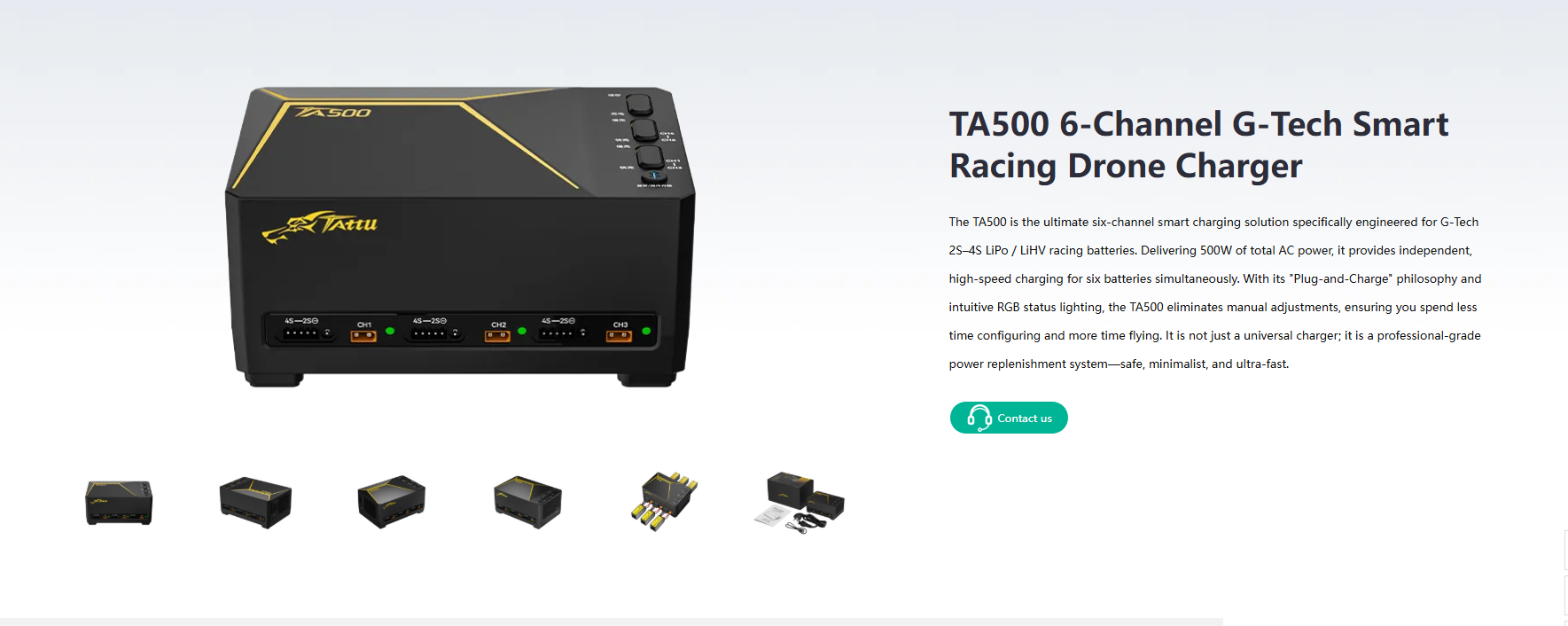 TATTU TA500 6-Kanal G-Tech Sma – Drone Racing Charger Bewertung und Preis