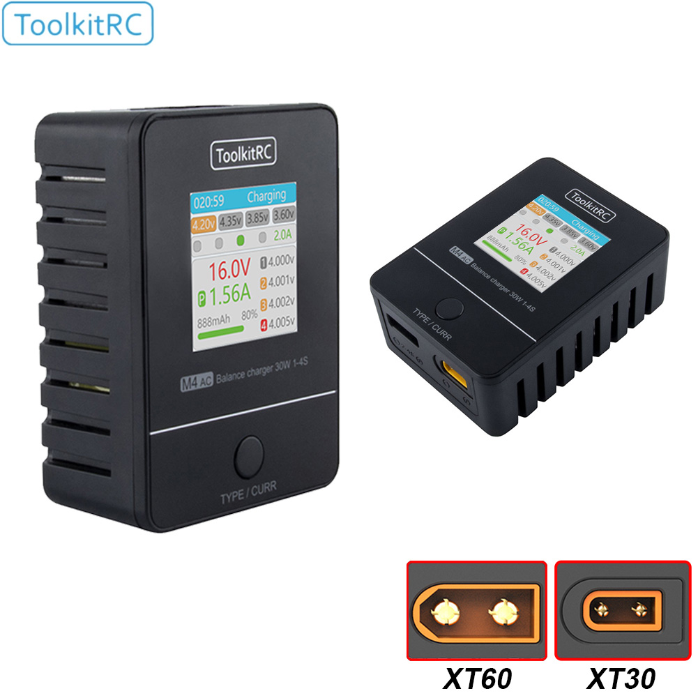 Toolkitrc m4ac 30w lipo life l – Drone Racing Charger Bewertung und Preis